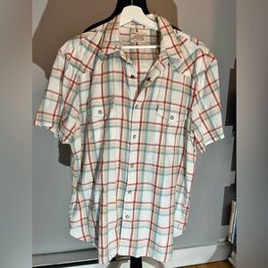 Lucky Brand Men’s Plaid Buttonup XL